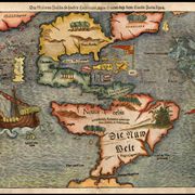 Picture Of Age Of Discovery Map Of America