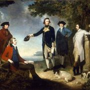 Picture Of Captain James Cook First From Left To Right