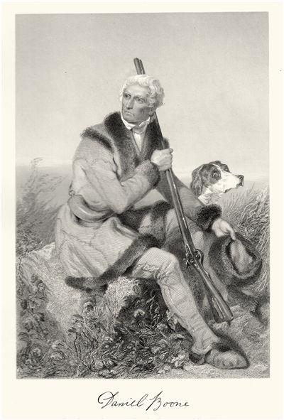 Picture Of Daniel Boone Famous Explorer