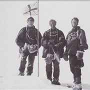 Picture Of Douglas Mawson Mc Kay And David At Magnetic Sth Pole