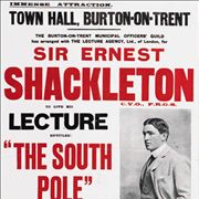 Picture Of Ernest Shackleton Promotional Poster For A Lecture Tour