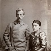 Picture Of Fridtjof Nansen And His Spouse Eva Nansen