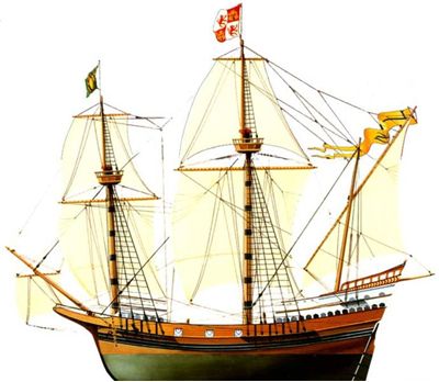 Picture Of Juan Rodriguez Cabrillo Ship San Salvador