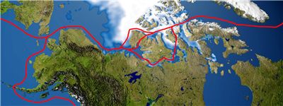 Picture Of Ranulph Fiennes Northwest Passage Routes