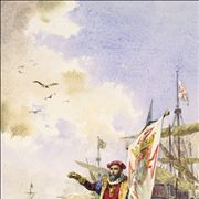 Picture Of Vasco Da Gama Lands At Calicut 1498