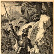 Picture Of Vasco Nunez De Balboa Claiming Possession Of The South Sea