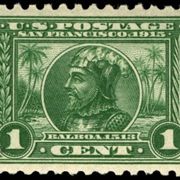 Picture Of Vasco Nunez De Balboa On One Cent 1913