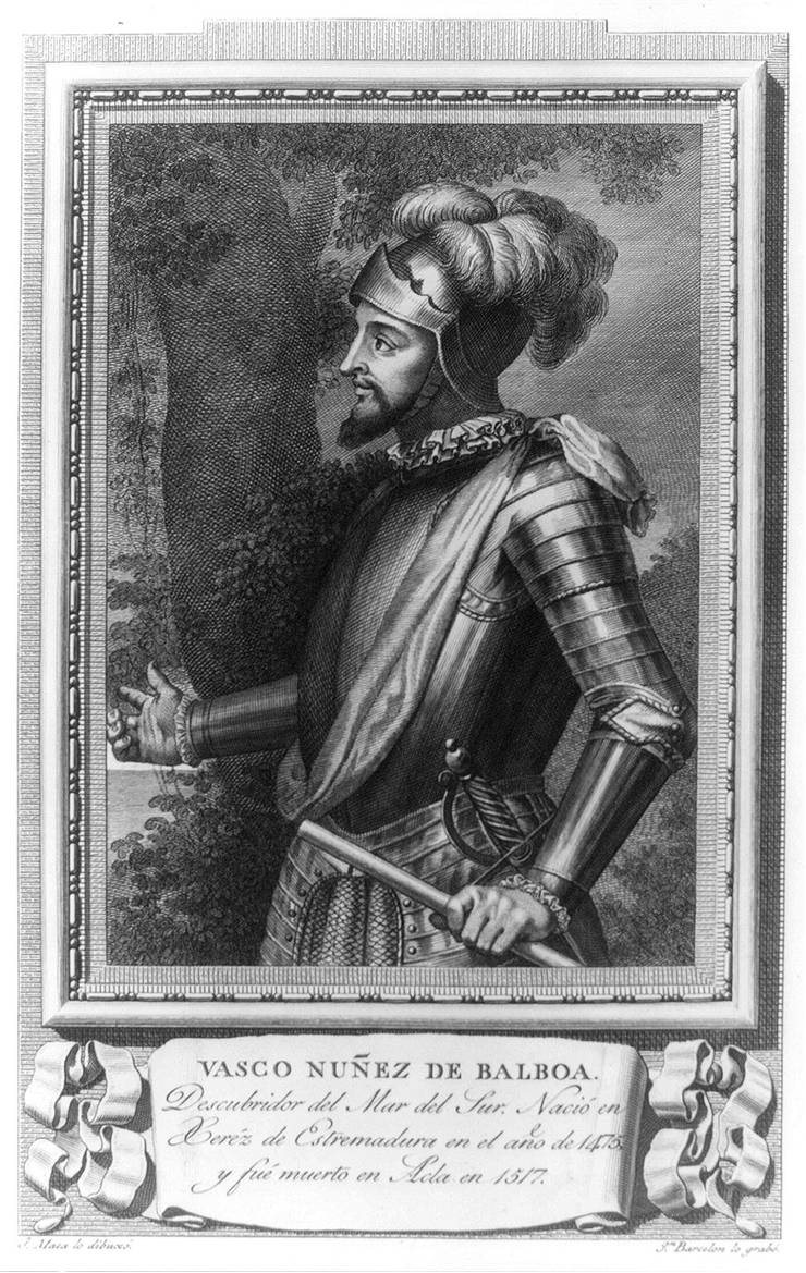 Picture Of Vasco Nunez De Balboa Portrait