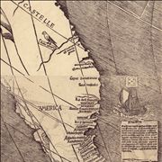 Picture Of Waldseemuller Map 1507