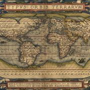 Picture Of World Map Typvs Orbis Terrarvm 1570